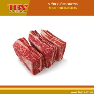 Sườn không xương – SHORT RIB BONELESS